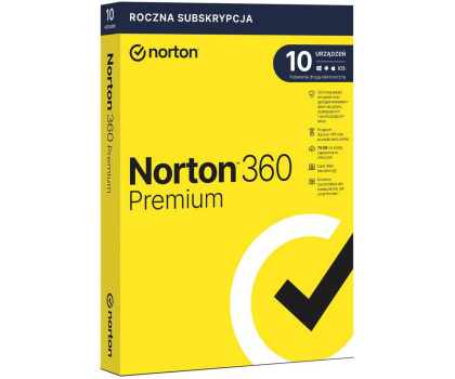 Program antywirusowy NORTON 360 Premium 10st. (12m.)